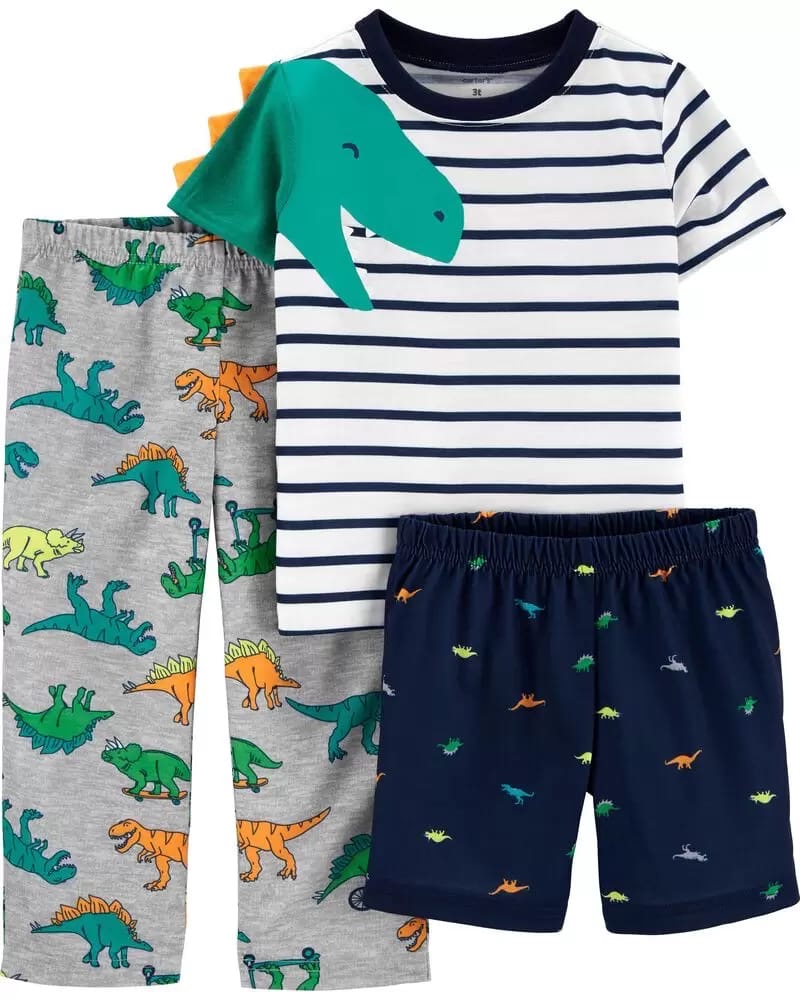 2H520210 SET PANT + SHORT + POLO DINO - Imagen 1