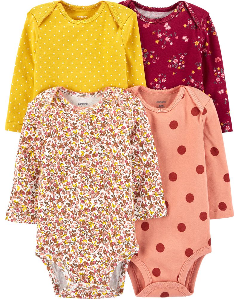 1J349710 BODYS PACK X4 MANGA LARGA - Imagen 1
