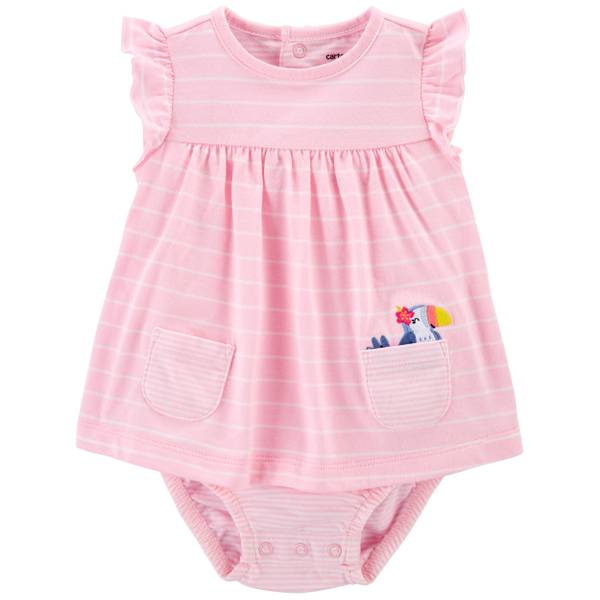 1K4704102 SUNSUIT ROSA PAJARITA - Imagen 1