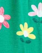 ENTERIZO CORTO FLORAL VERDE - Imagen 2