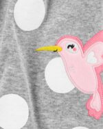 ENTERIZO CORTO ALGODON PAJARITO - Imagen 2