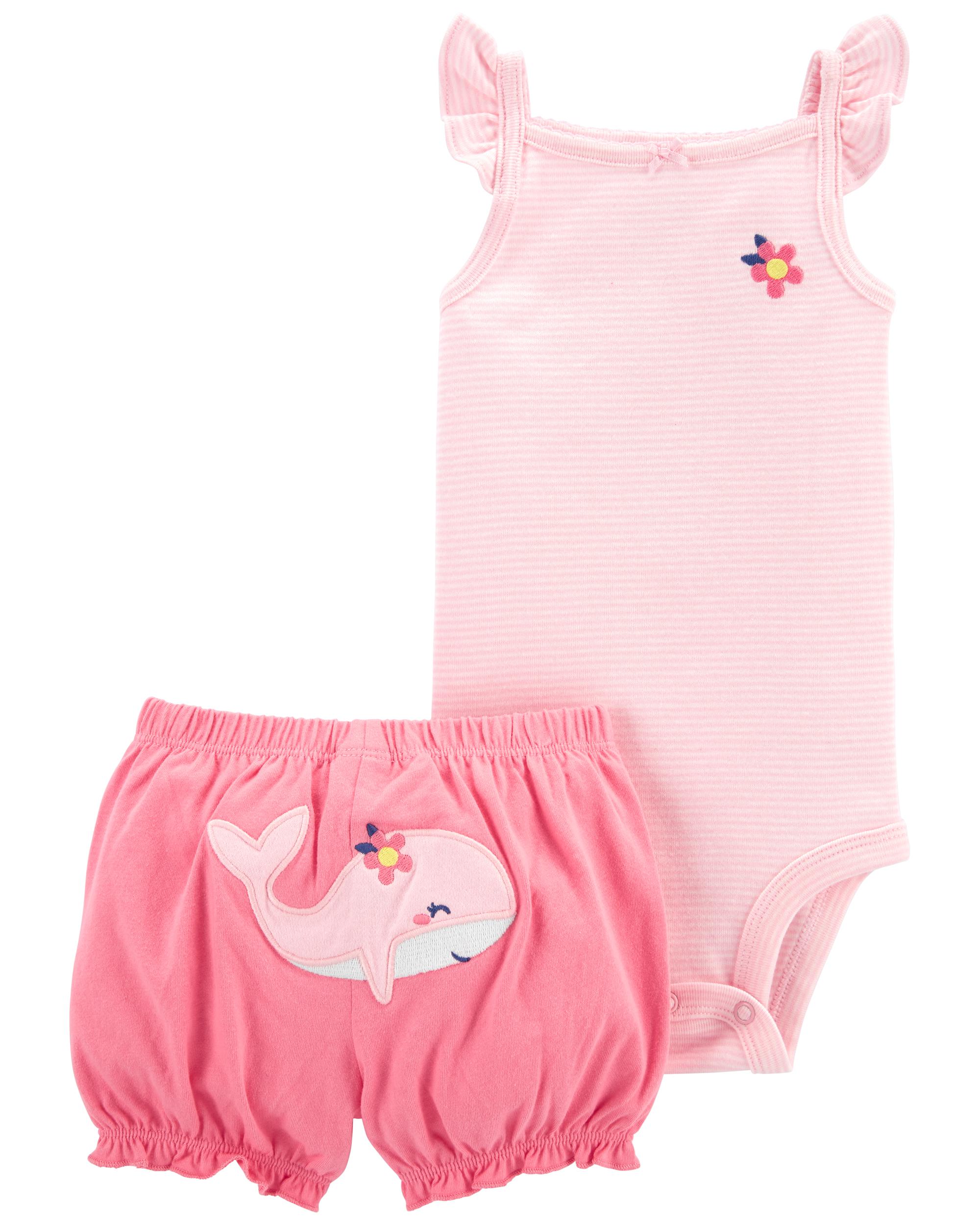 1L714310 2P SHET SHORT FLUTTER - Imagen 1