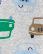 3P CONJUNTO CASACA MICROPOLAR CARRITOS - Imagen 2