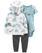 3P CONJUNTO CHAQUETA DINO