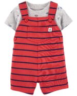 SET OVERALL RAYAS + POLO