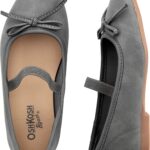 ZAPATOS BALERINAS FLAP GRIS