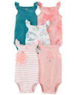 PACK X5 BODYS TIRITAS PULPO NUEVA COLECCION