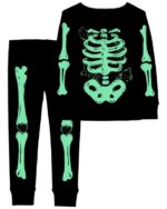 PIJAMA 2P CALAVERA ROSA - Imagen 2