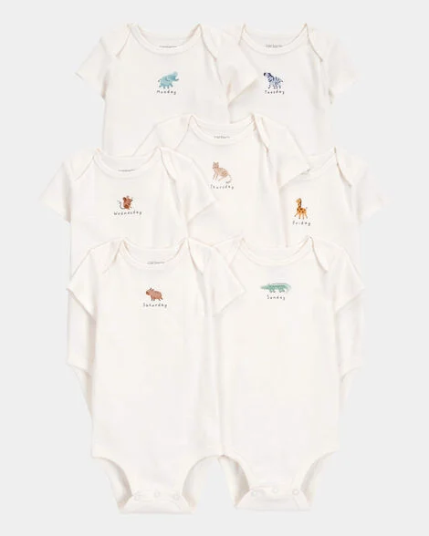 1T006710 PACK X7 BODYS DAYS OF WEEK - Imagen 1