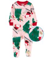 ENTERIZO BABY SANTA PINK C