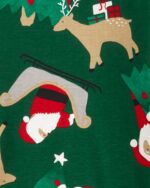 2P PIJAMA SANTA GREEN C - Imagen 2
