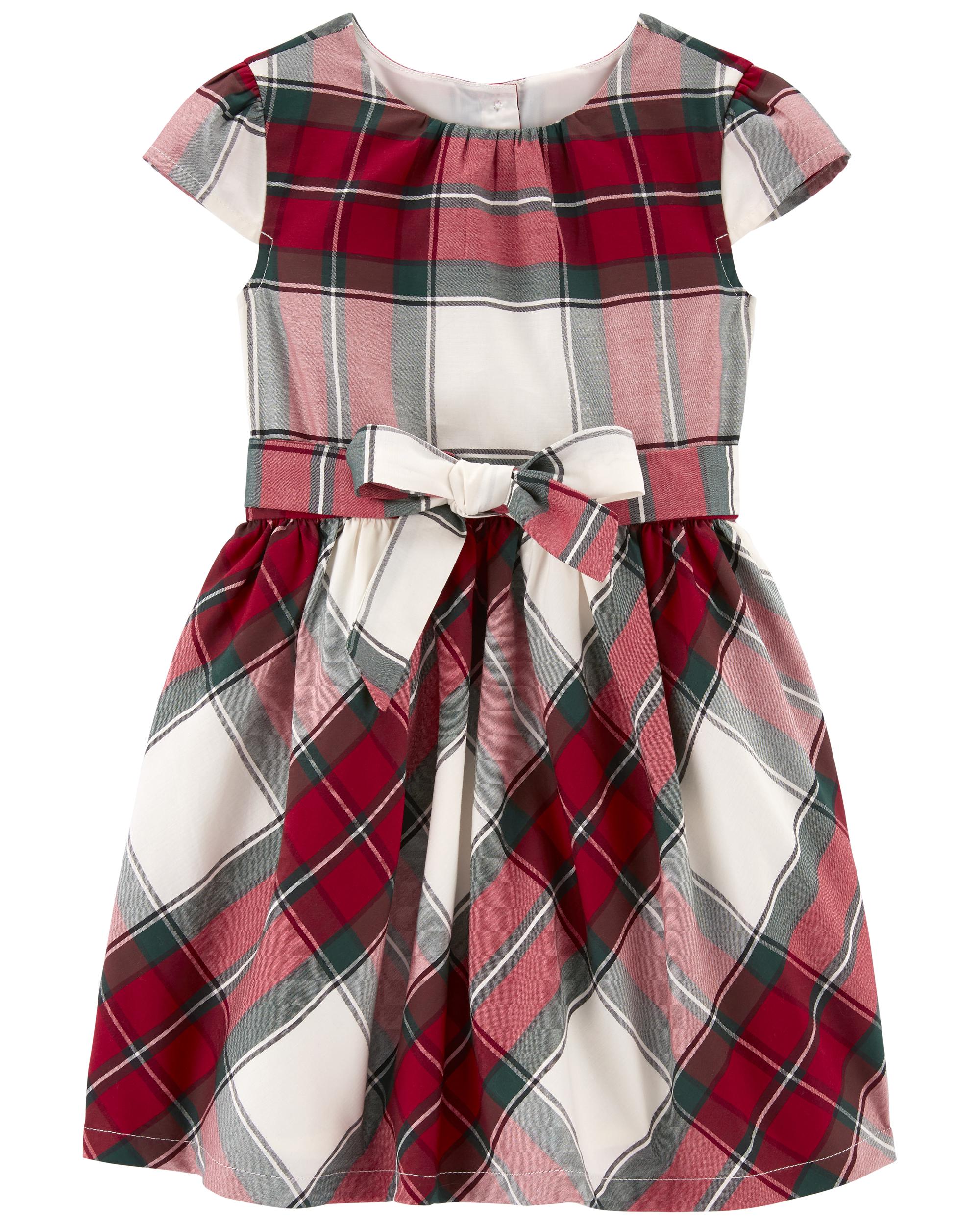 1N984810 A VESTIDO CUADROS - Imagen 1