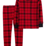 Z 2P PIJAMA ALGODON CUADROS