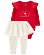 2P SET CON TUTU SPARKLE