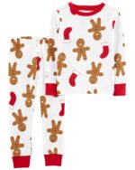 2P CONJUNTO PIJAMA JENGIBRE