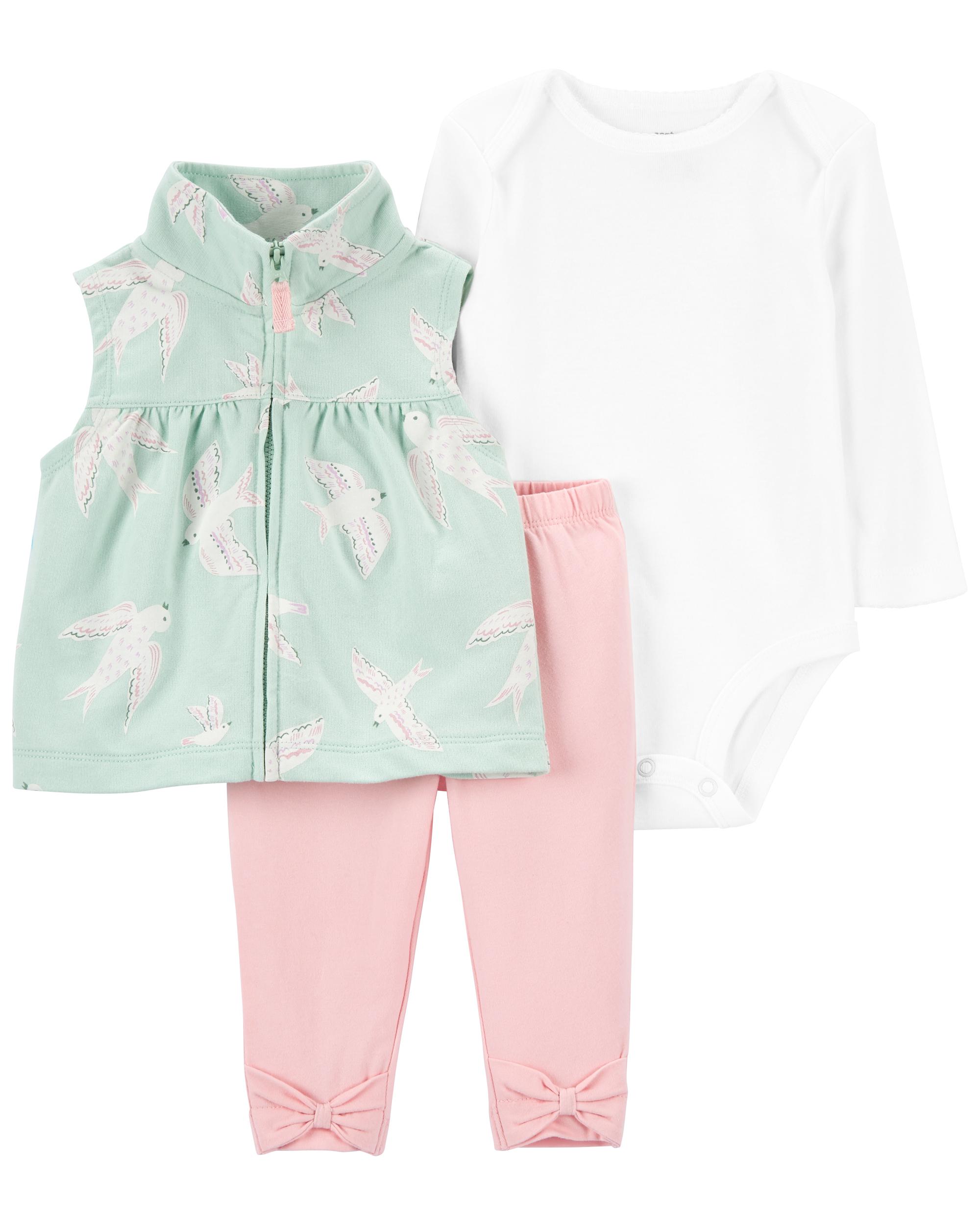 1O960810 3P CONJUNTO CHALECO DE MENTA - Imagen 1