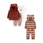 ENTERIZO BEBE MICROPOLAR BROWN - Imagen 2