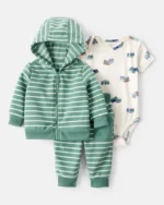 3P CONJUNTO CON CASACA MICROPOLAR
