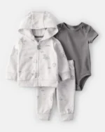 3P CHAQUETA GRIS DRAGONS