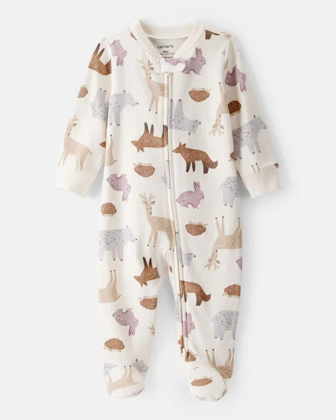 1T592910 ENTERIZO CON PIECITOS FOX PRINT - Imagen 1