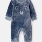ENTERIZO EN PELUCHE SUAVE DOG BLUE